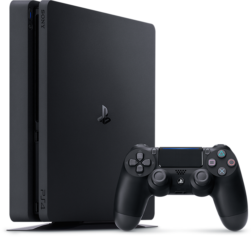 PlayStation 4 1TB Console with Ghost of Tsushima - PS4 Slim 1TB Jet Black HDR Gaming Console, Wireless Controller and Game PlayStation 4 1TB Console with Ghost of Tsushima - PS4 Slim 1TB Jet Black HDR Gaming Console, Wireless Controller and Game